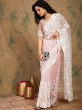 Womens Fashion Ethnic Pink Color Sarees-MLSHWSA1219PNK0ONE